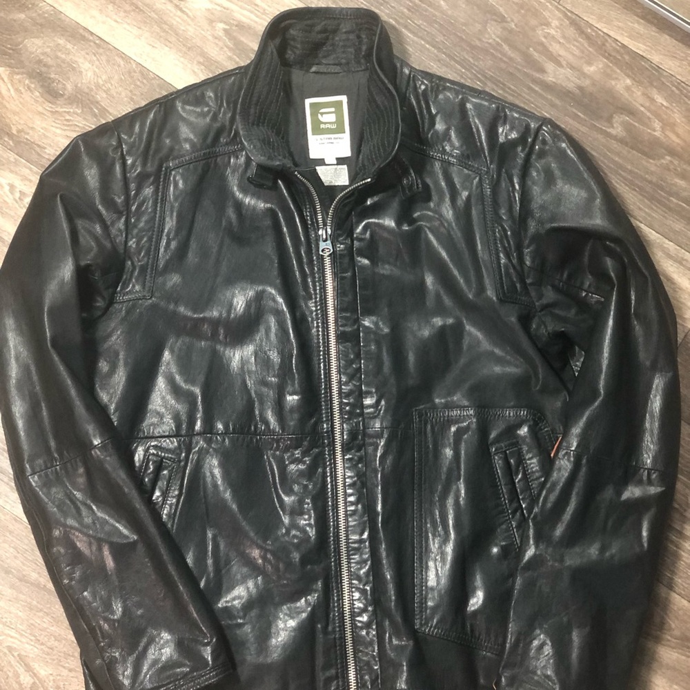 G-Star Raw Brando Leather Jacket XXL